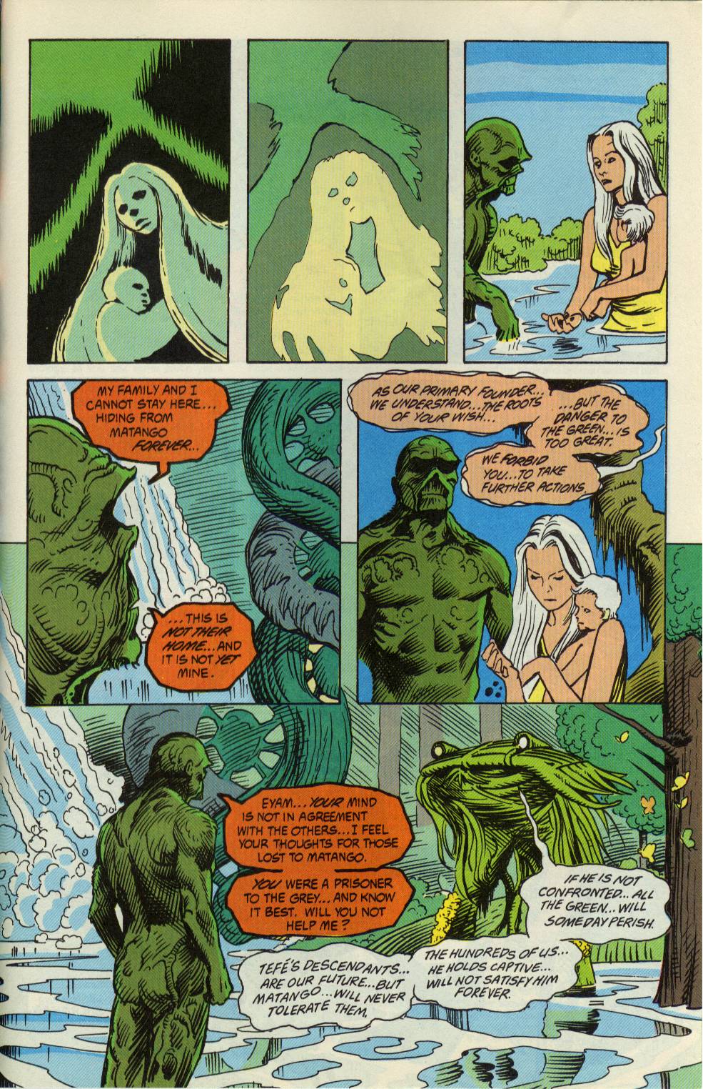Read online Swamp Thing (1982) comic -  Issue #104 - 22