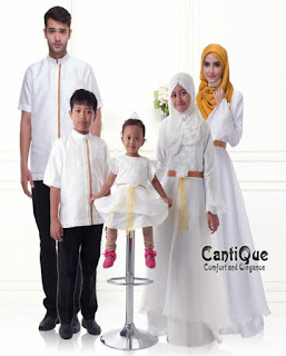 model baju lebaran untuk 1 keluarga