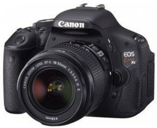 Spesifikasi dan Harga Canon EOS Kiss X5 kit 18-55mm IS - 18 MP - Hitam