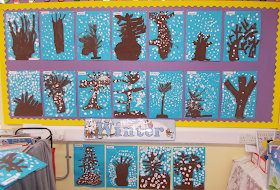 More Winter Art Ideas | Little Miss Teacher Blog