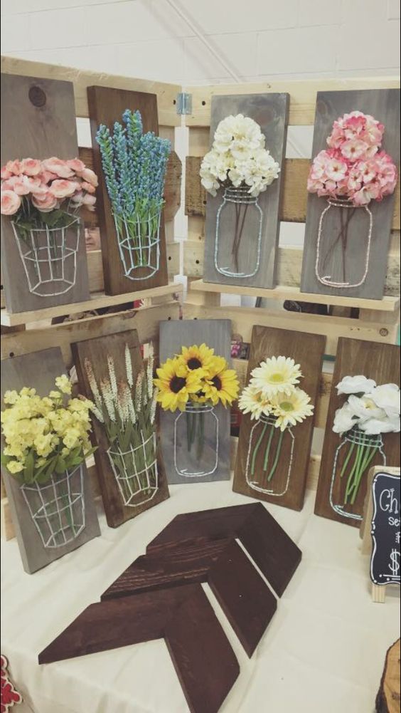 Dear Paradise Diy Mason Jar String Art And I Fell In Love When Found These Examples Of Mason Jar String Art Wanted To Model Mine After But Also Add My Own Creativity Into It