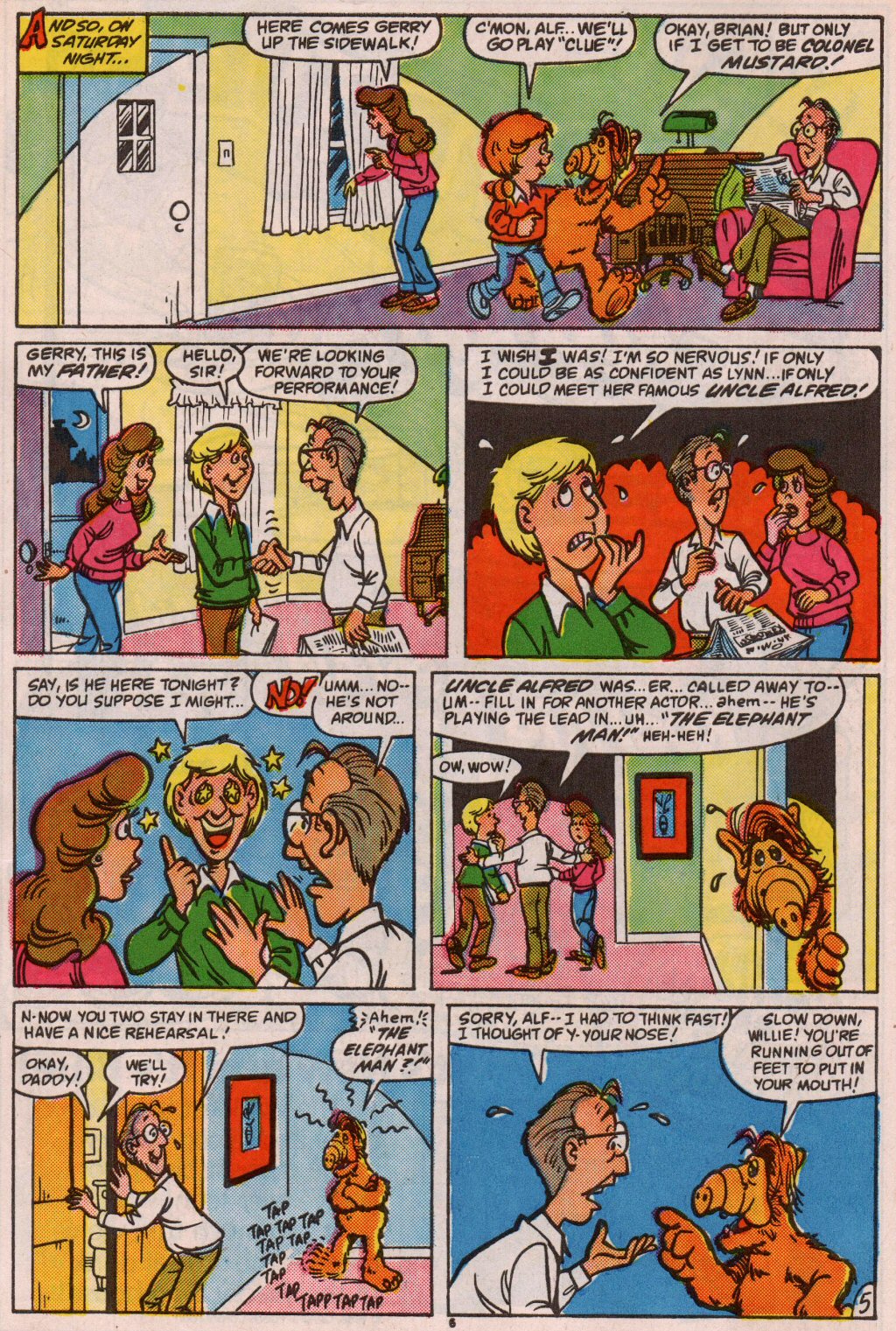 Read online ALF comic -  Issue #7 - 6