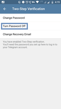 two step verification telegram two step verification telegram