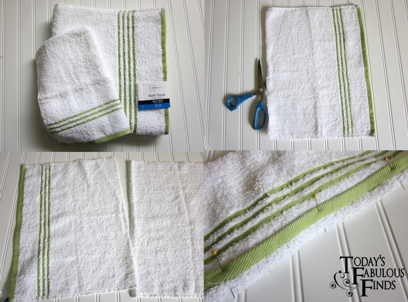 Today's Fabulous Finds Hooded Bath Towel Tutorial