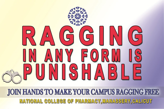 Pharmapulse-Notice Board: Anti Ragging Cell
