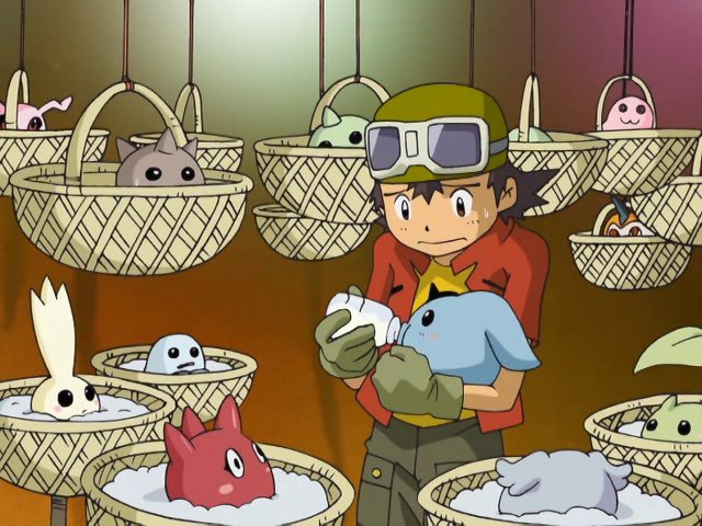 Digimon:SR: Frontier Episode 42: Glean Eggs And Scram