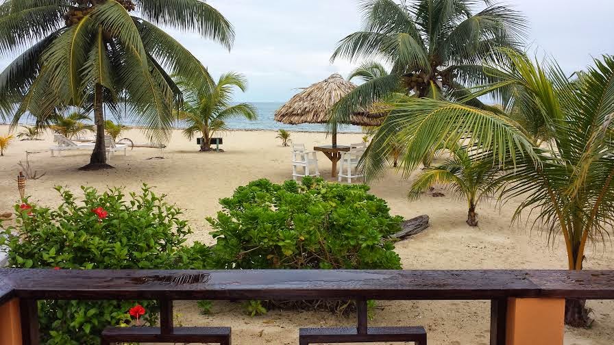 Caribbean Beach Cabanas — Ready for high season! 50 Remaxvipbelize: Sol's front veranda