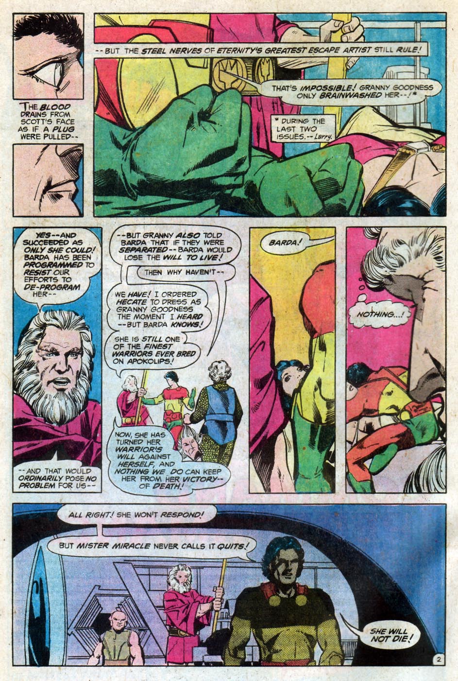 Read online Mister Miracle (1971) comic -  Issue #21 - 4