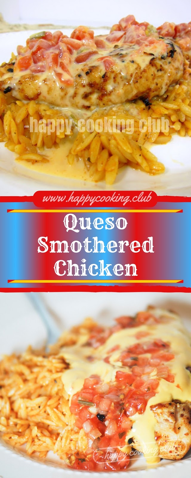 Queso Smothered Chicken Queso Smothered Chicken