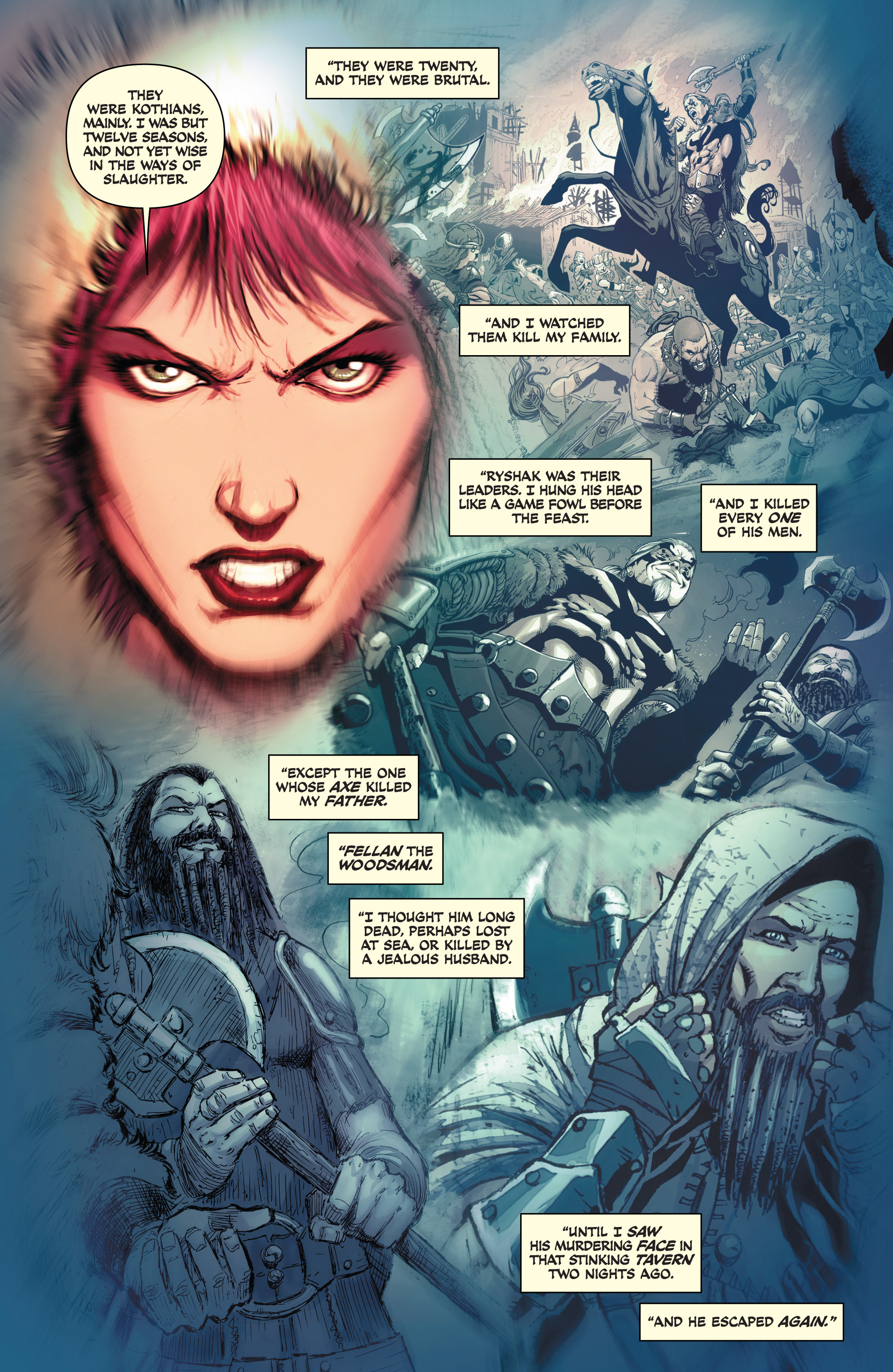 Read online Red Sonja (2013) comic -  Issue #14 - 12