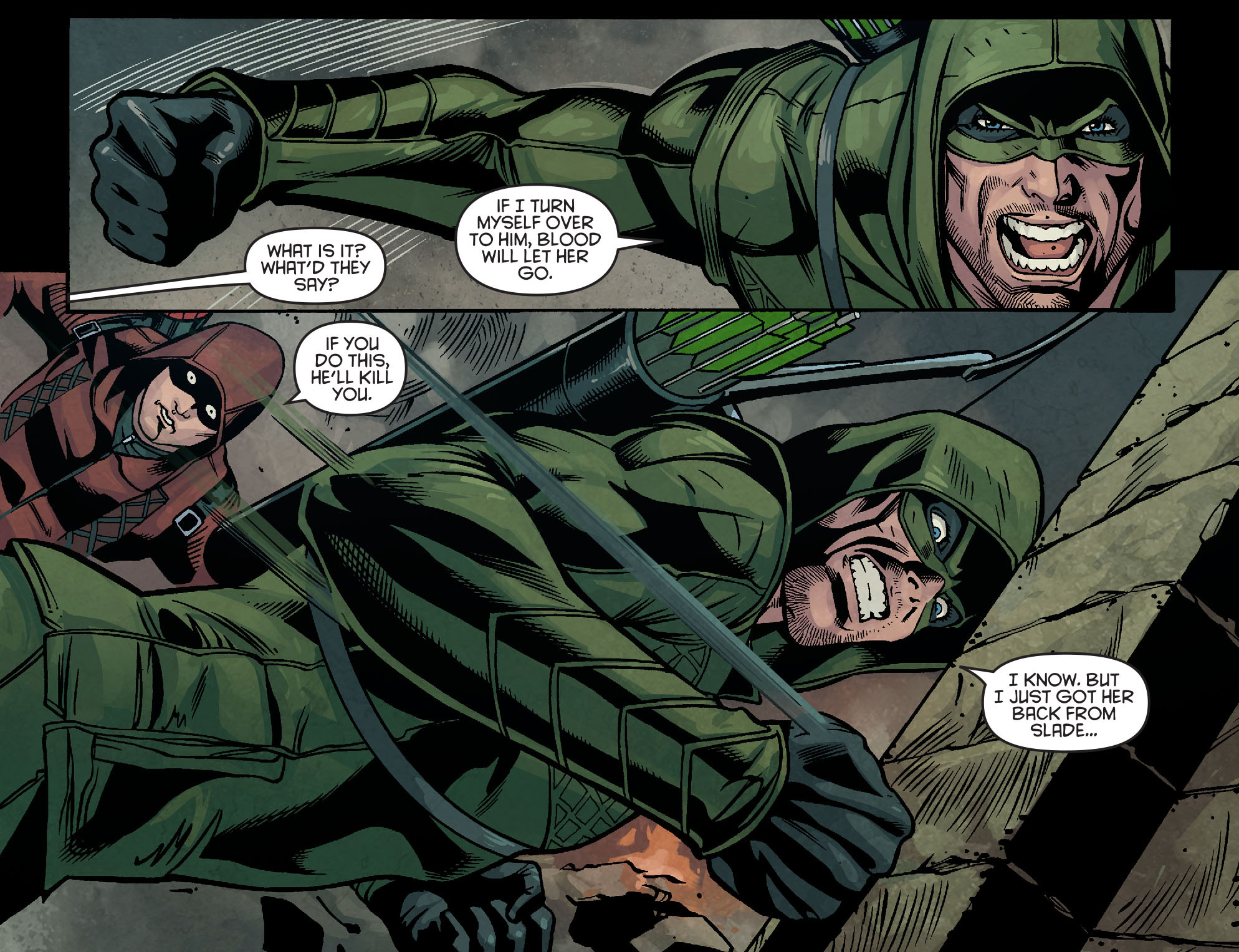 Read online Arrow: Season 2.5 [I] comic -  Issue #13 - 12