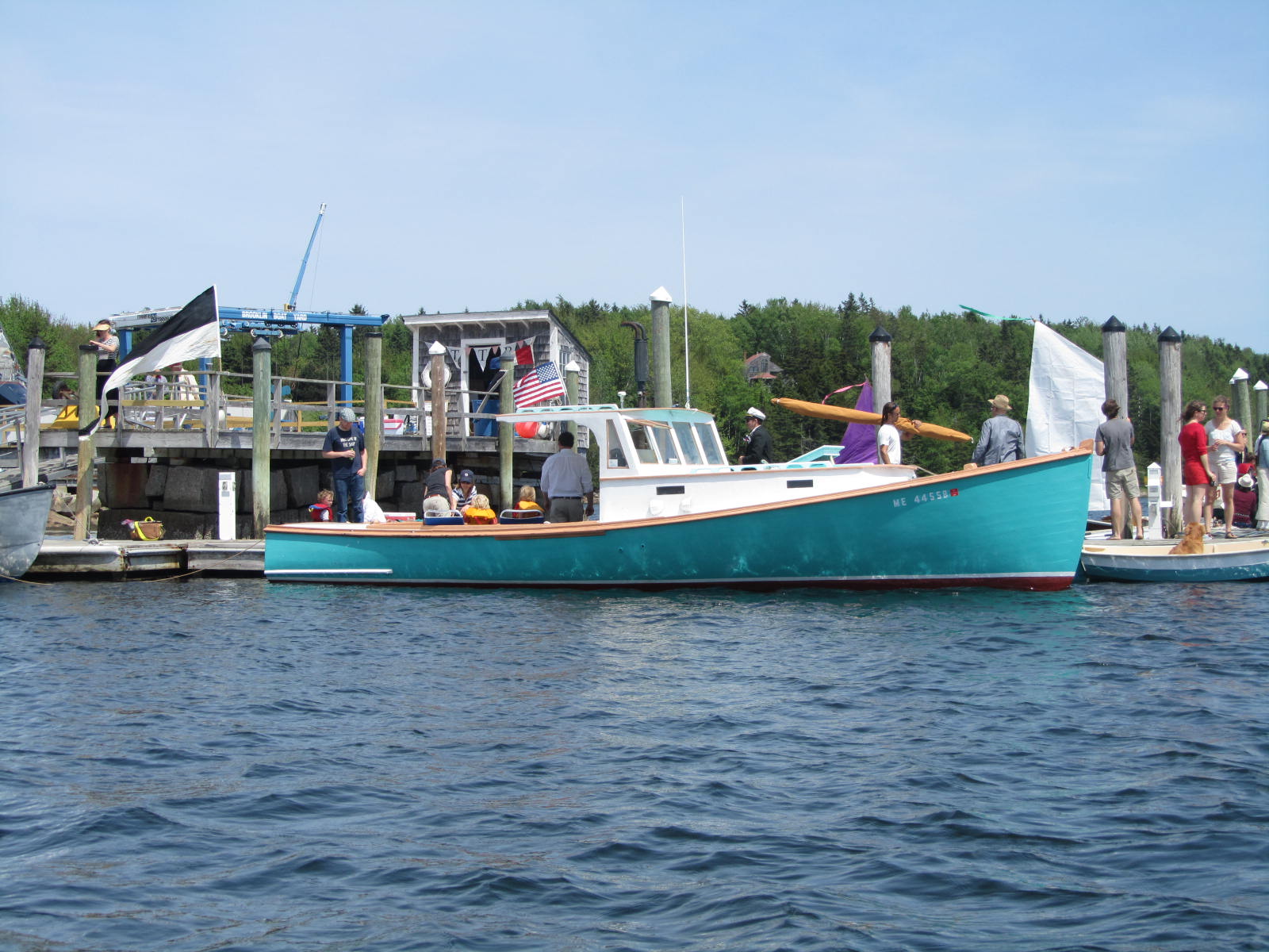 autoliterate Beals Island Lobsterboat