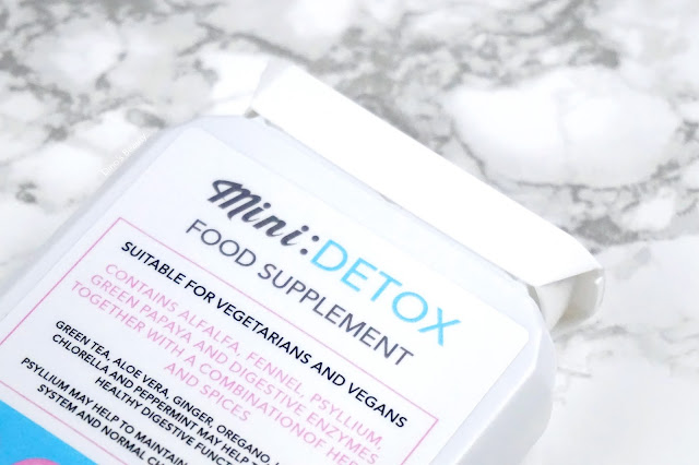 Dino's Beauty Diary - Fitness Fridays - Mini V Nutrition - Mini:Detox Food Supplement Review