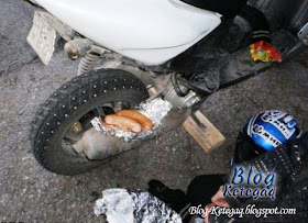 Bagaimana kaki motor masak hotdog