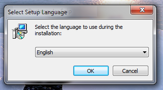 Pemilihan bahasa untuk lazarus