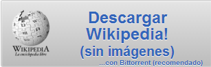 Descargar wikipedia sin imagenes en español