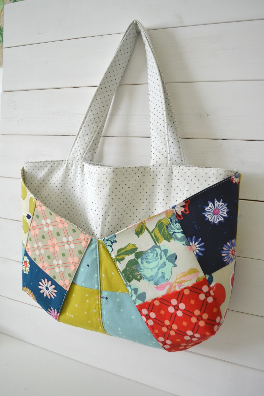 Tea Rose Home: Colorful Patchwork Bags and Baskets Blog Hop & Crafsy ...