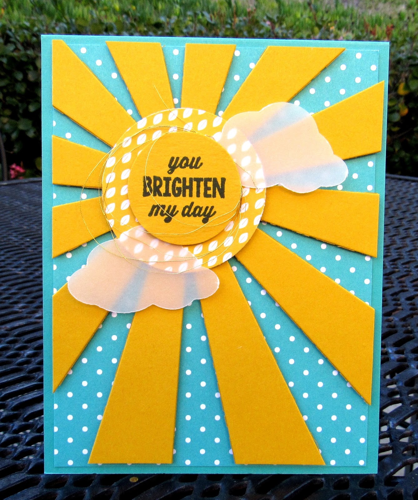 Krystal's Cards Stampin' Up! Sunburst Sayings Online Class LAST DAY
