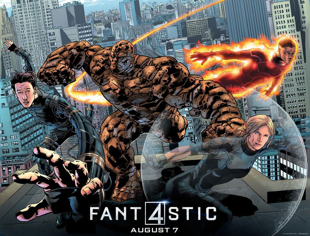The Blot Says... SDCC 15 Exclusive Fantastic Four Movie Poster by