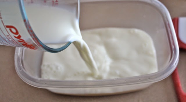 Leche merengada paso 3