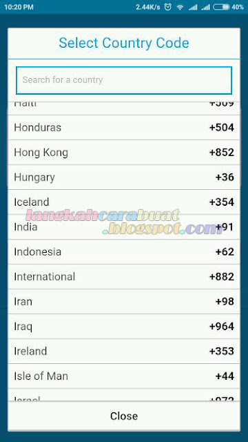 Cara Sign in BBM Android dengan Nomor Telepon / HP Cara Sign in BBM Android dengan Nomor Telepon / HP