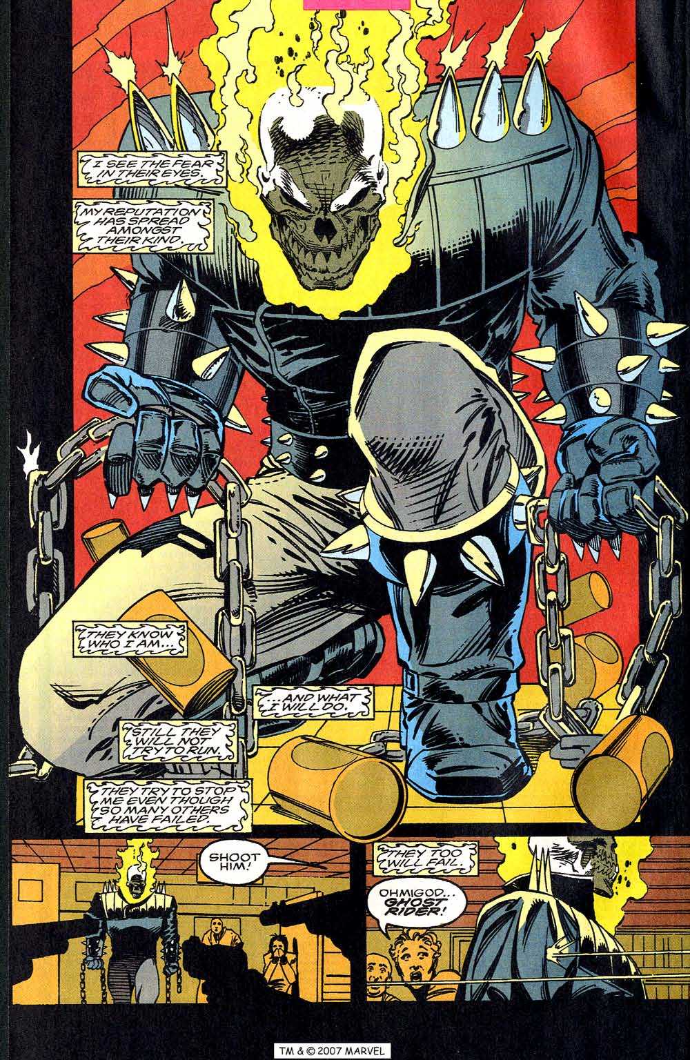 Read online Ghost Rider (1990) comic -  Issue #39 - 16