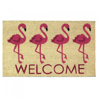 Flamingo Welcome Mat - Giftspiration