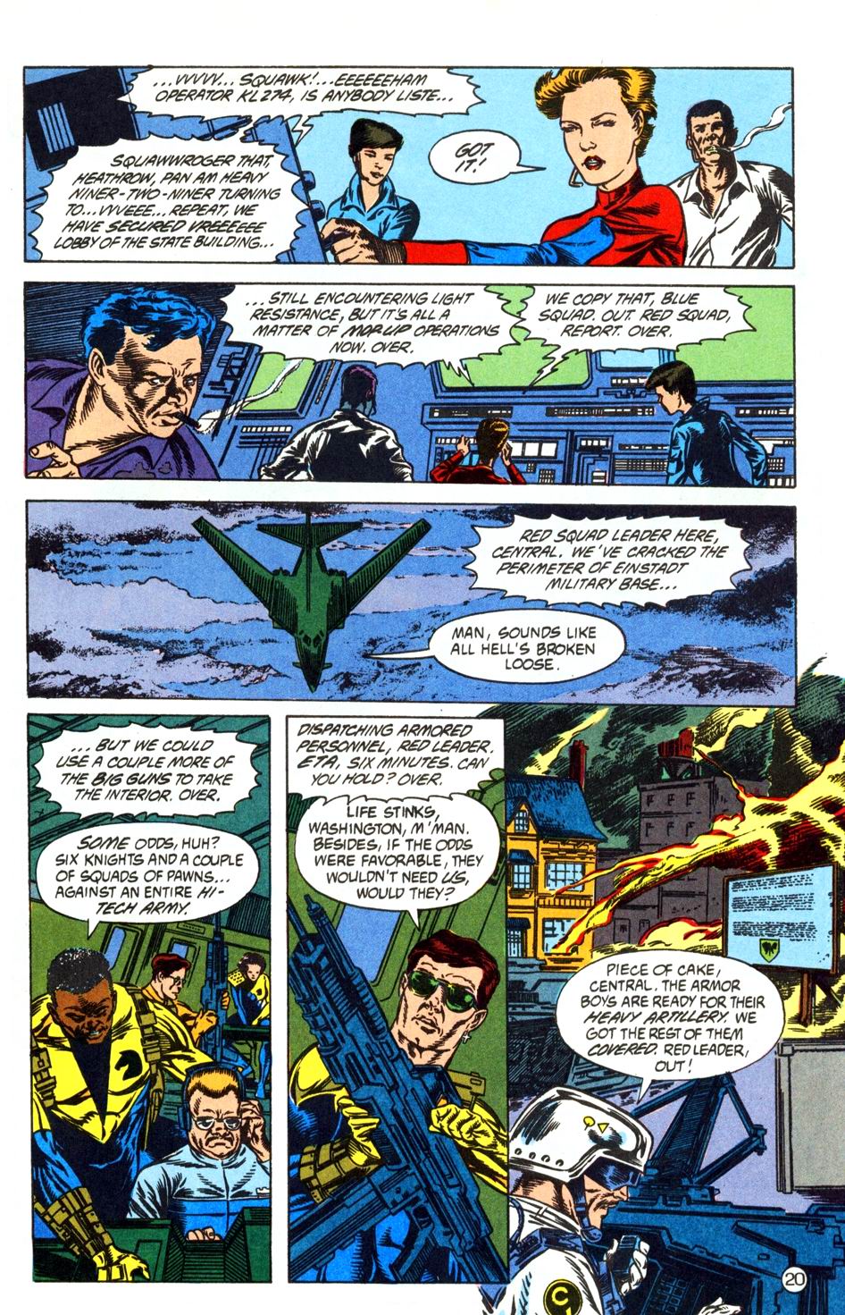 Read online Checkmate (1988) comic -  Issue #32 - 21