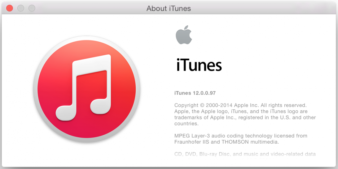 iTunes-12.0.0.97 Beta Image