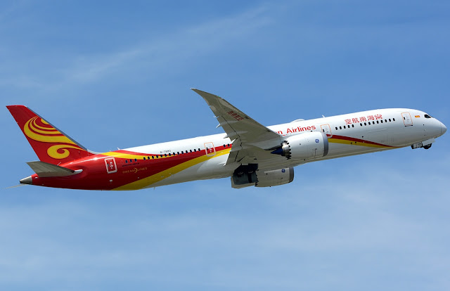 boeing 787-9 dreamliner hainan airlines