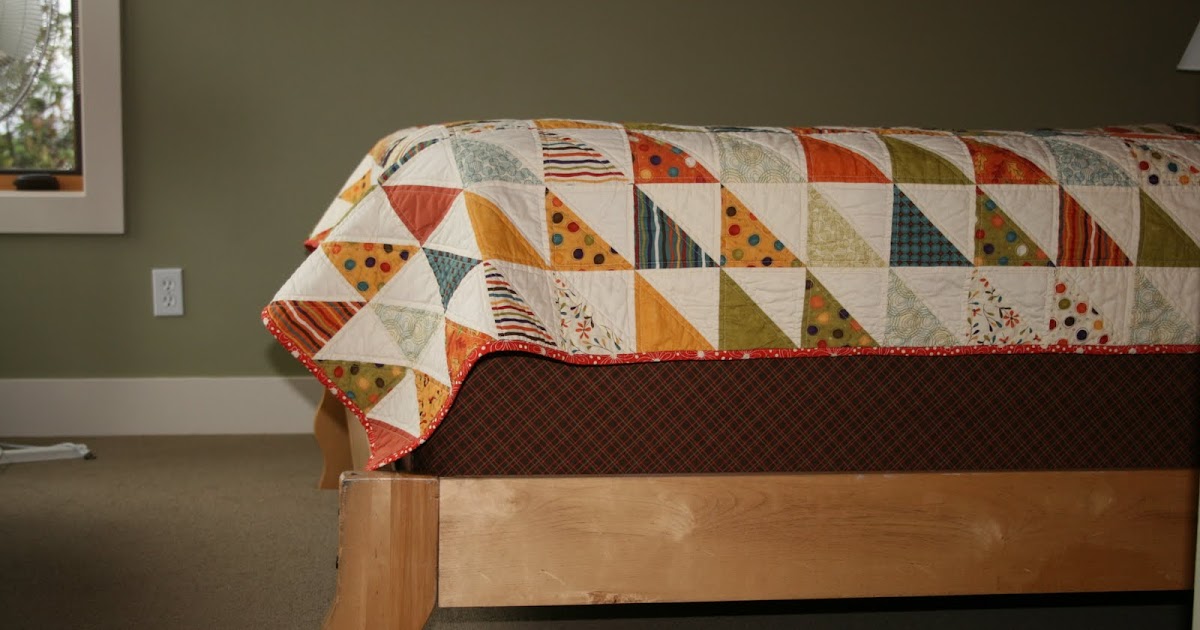 Boxspring cover tutorial