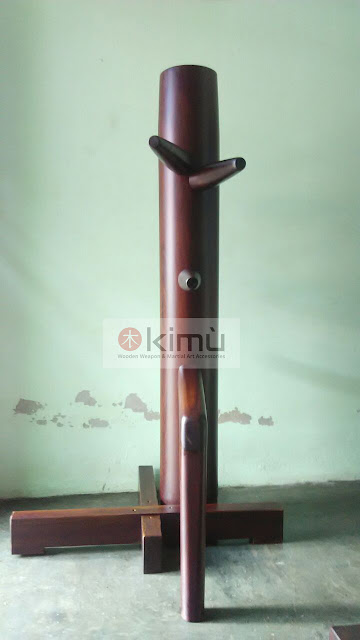 Dark Tortoise Wooden Dummy / Mok Yan Jong Dark Tortoise Wooden Dummy / Mok Yan Jong