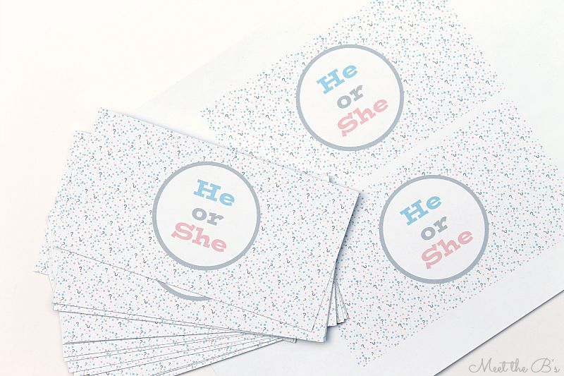 Easy DIY Gender Reveal Confetti Poppers The Inspired Hive