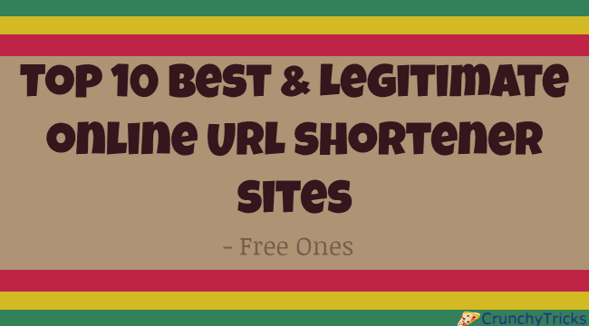 URL Shortener Sites