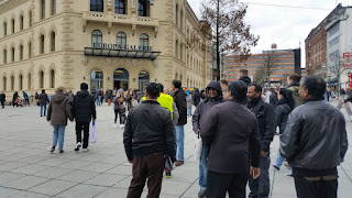 தமிழின அழிப்புக்கு நீதி கோரி ஐநா நோக்கிய ஈருருளிப்பயணம் யேர்மன் நாட்டில் Saarbrücken நகரை வந்தடைந்தது