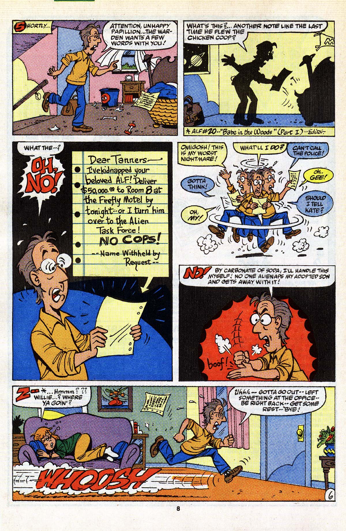 Read online ALF comic -  Issue #25 - 7