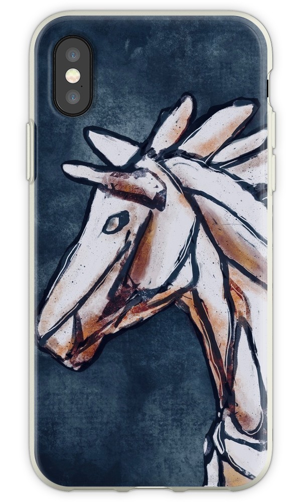 Painting of a horse Phone covers and skins