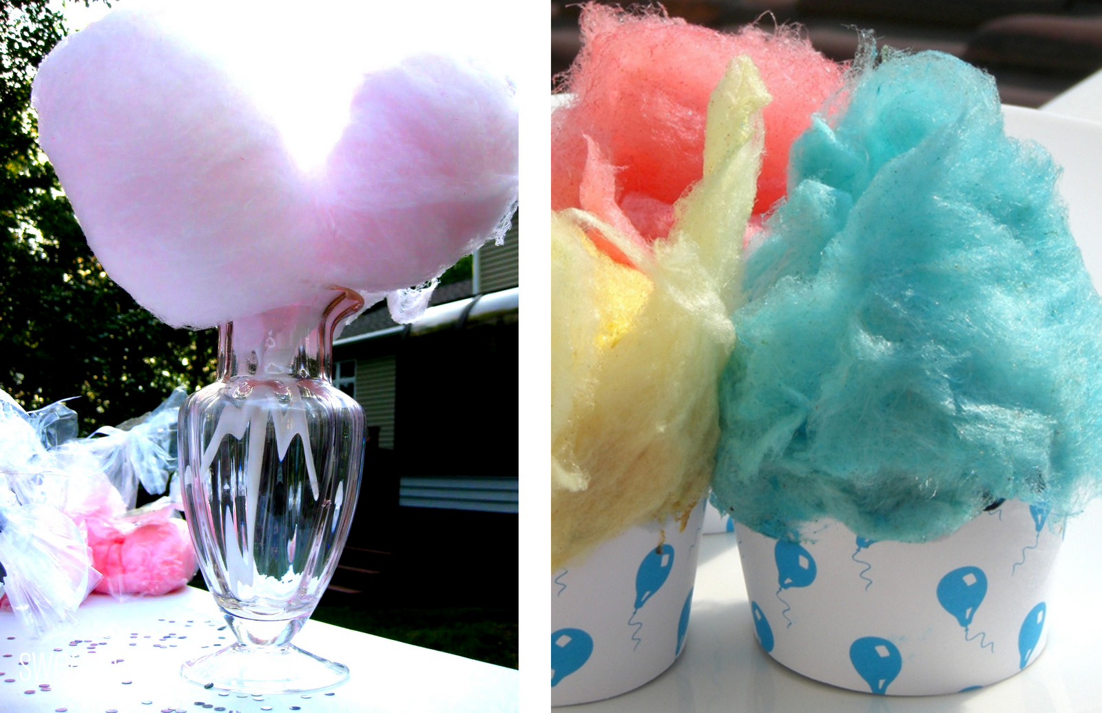 sweeteur party sweets COTTON CANDY A LOVE AFFAIR