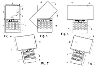 New Nokia patent: Eseries with QWERTY keyboard + wide swivel touchscreen display