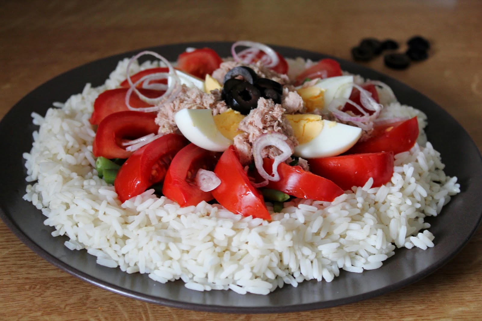 Salade de riz à la niçoise