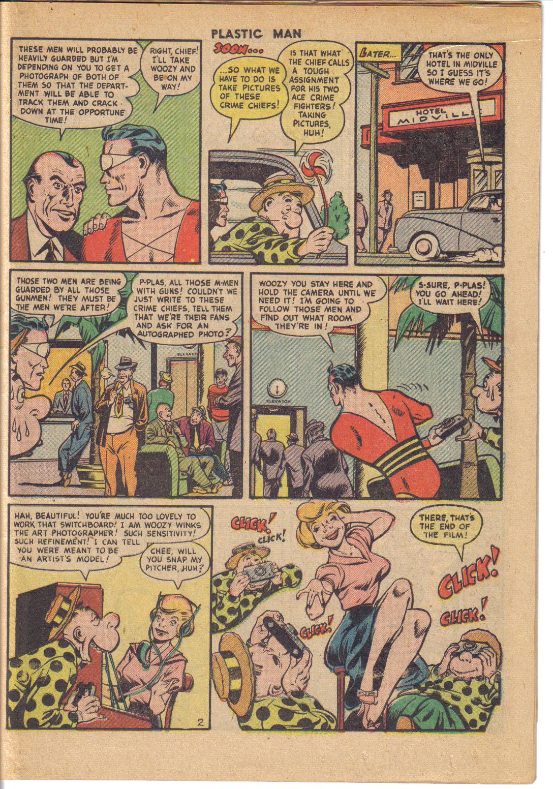 Read online Plastic Man (1943) comic -  Issue #33 - 20