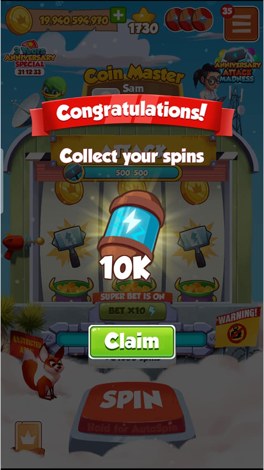 Coin Master Daily Spin