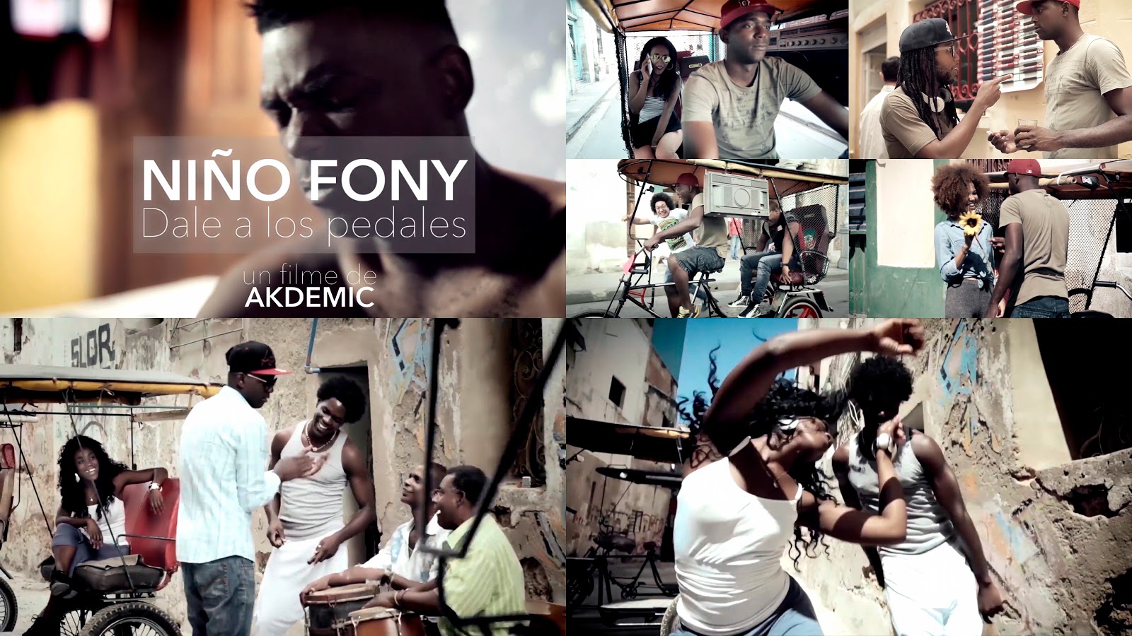 Niño Fony - ¨Dale a los pedales¨ - Videoclip - Dirección: Akdemic. Portal del Vídeo Clip Cubano