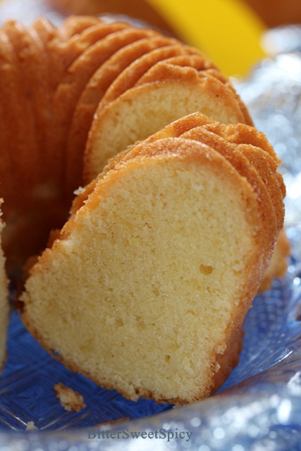 BitterSweetSpicy: Cold-Oven Cream Cheese Pound Cake