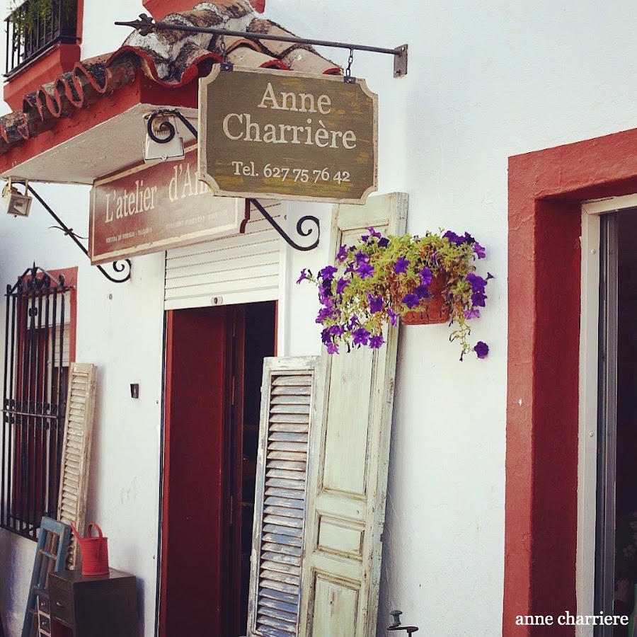 www.annecharriere.com, latelier danne, taller pintura, clases, benahavis,