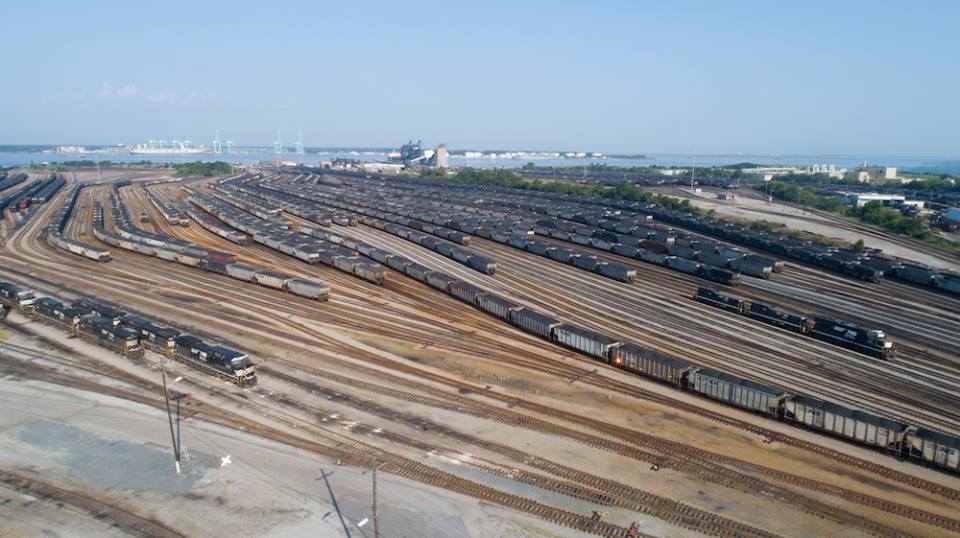 Industrial History NS/N&W Pier 6 is still operational at Lambert Point