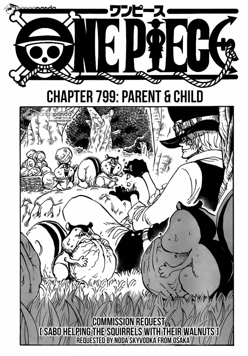 One Piece Ch 799: Parent & Child