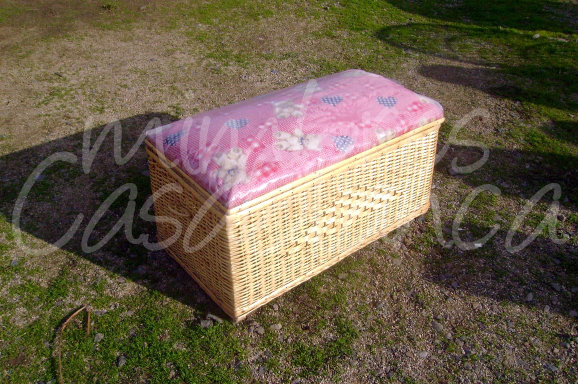 muebles de mimbre - mimbres casablanca: Canastos-Baules