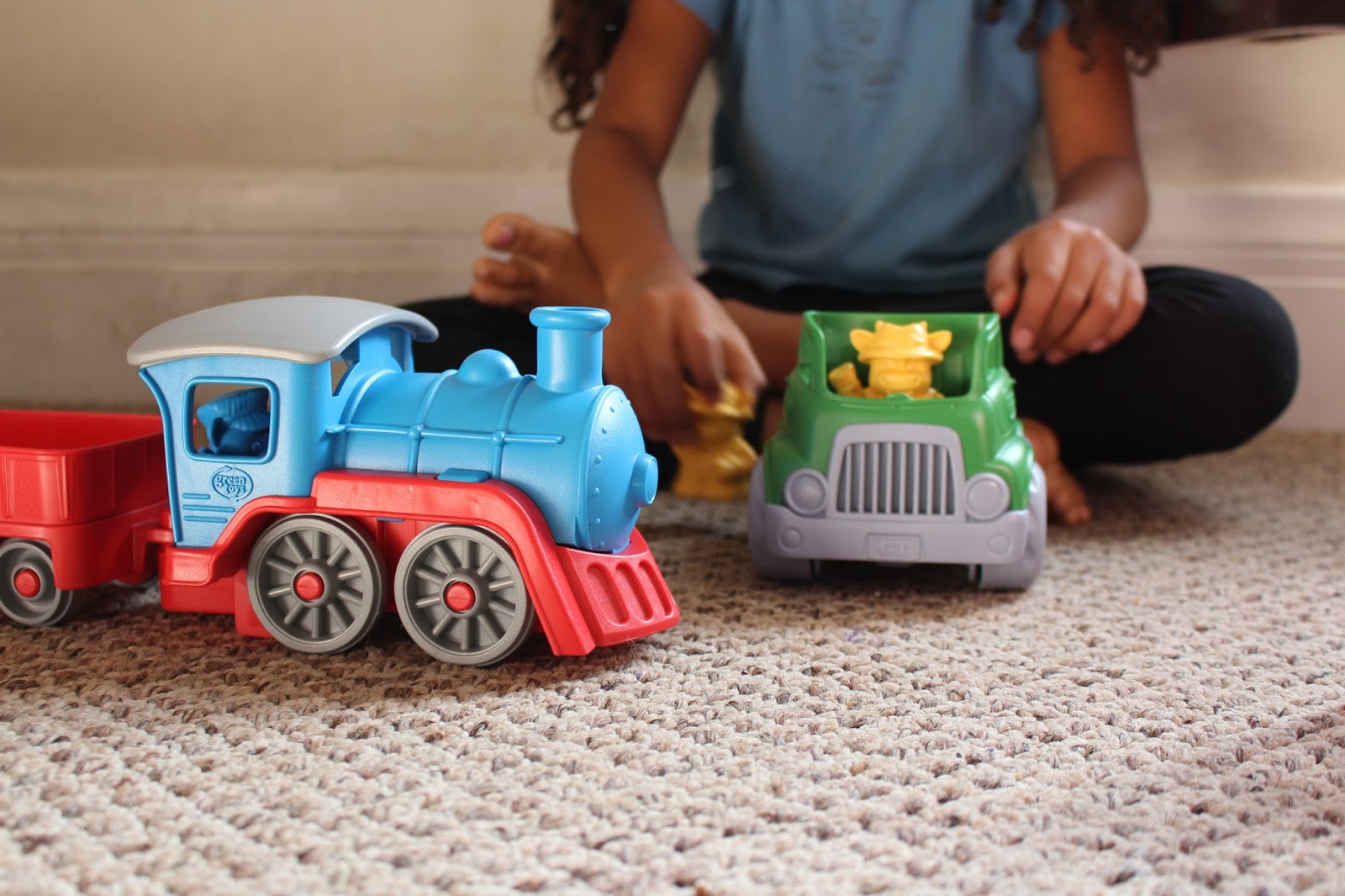 Sale green toys train and storybook Online
