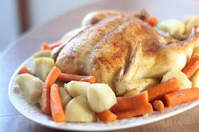 Oven Roasted Chicken recipe from Served Up With Love